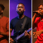 Mr Eazi, Sarz, Olamide performing